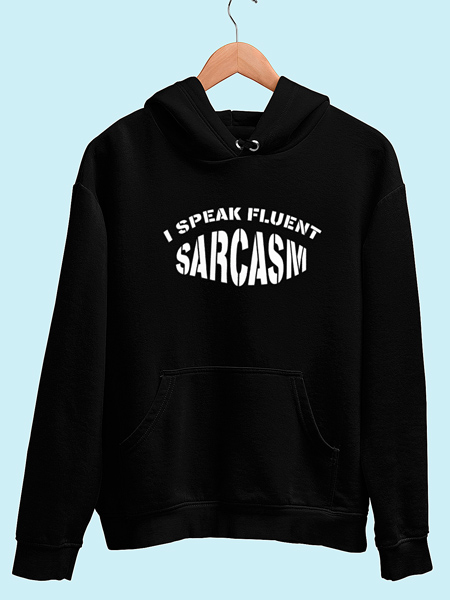 sarcasm hoodie india