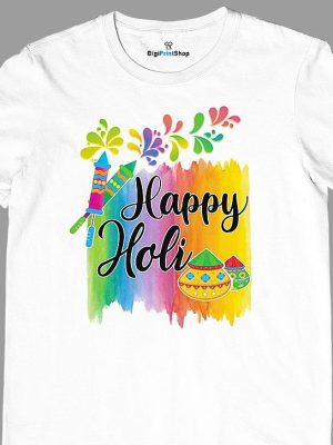 holi tshirts for family