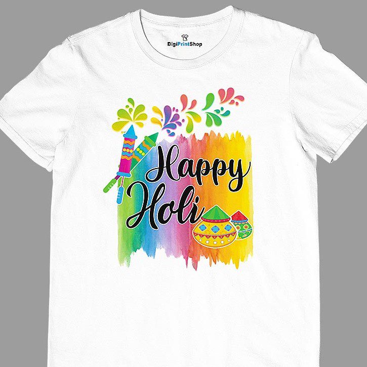 holi tshirts for family