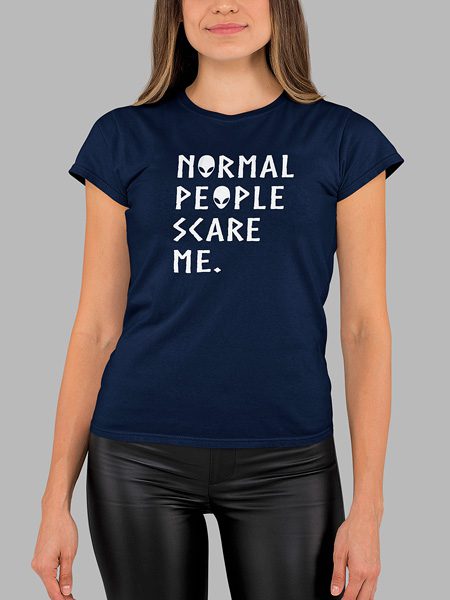 Normal People Scare me T shirt