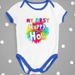 happy holi rompers | kids or baby rompers online india