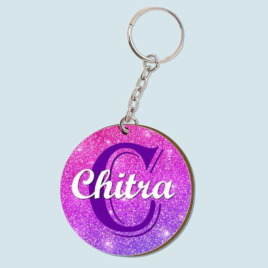 Personalised name keychains