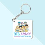 BTS army keychain
