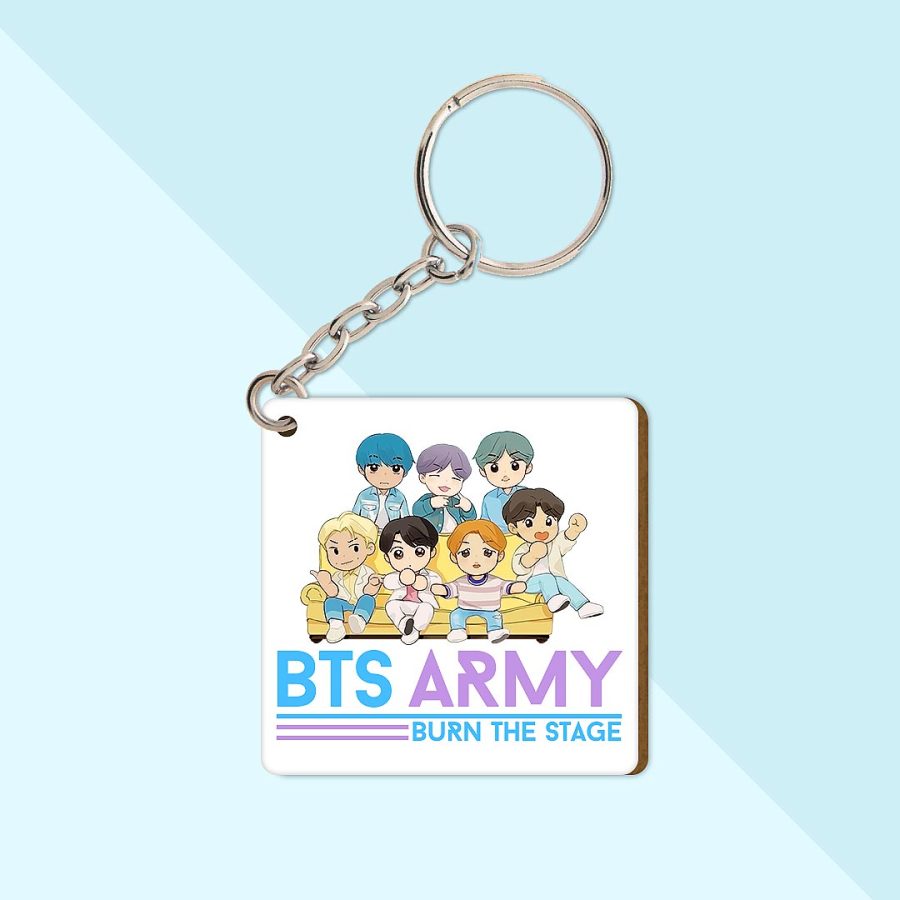 BTS army keychain