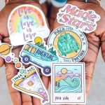 die cut stickers | custom shape stickers