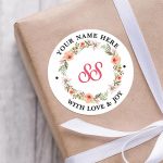 marriage gift sticker
