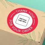 thank you for your order stickers