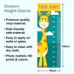 height chart giraffe