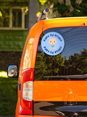 Baby on board car stickers