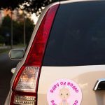 baby on board decal for car