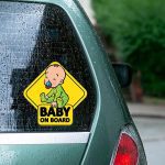 baby on board decal sticker