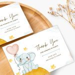 thank you card with message