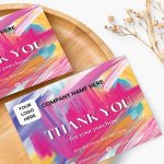 business thank you card