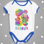my first holi romper for baby