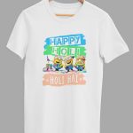 Holi tshirt for family