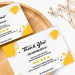 designer thank you cards | thank you cards for business