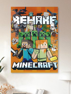minecraft poster