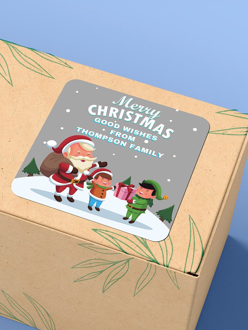 cute christmas stickers