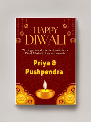 diwali card for gifts