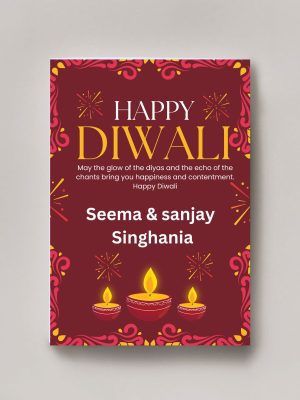 Diwali wishes card